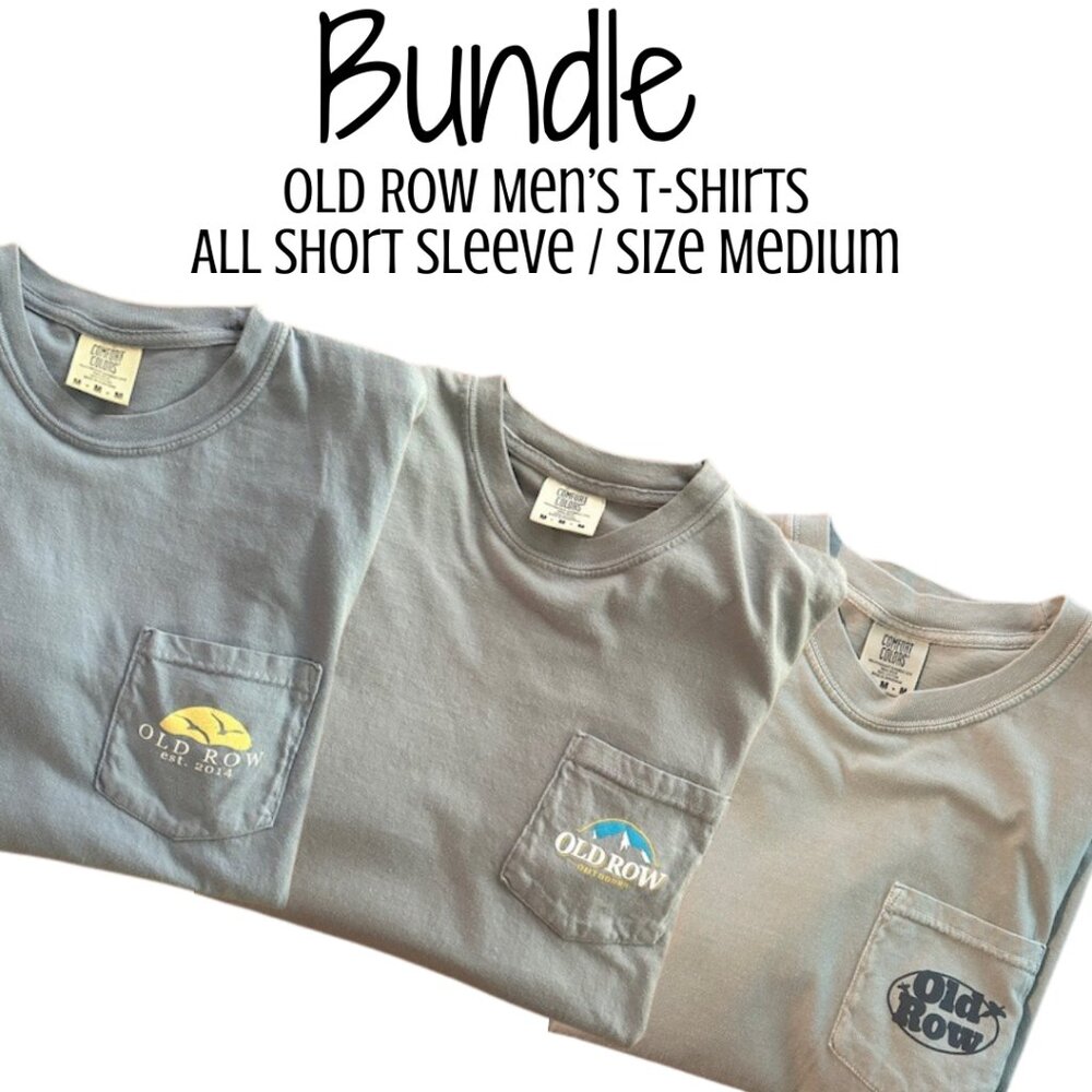 Old Row Men's Tees Bundle